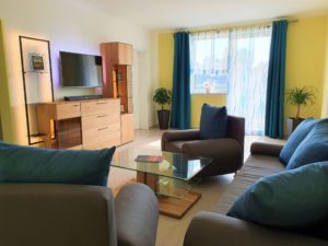 Wohnzimmer Ferienwohnungen Kunert Rathewalde