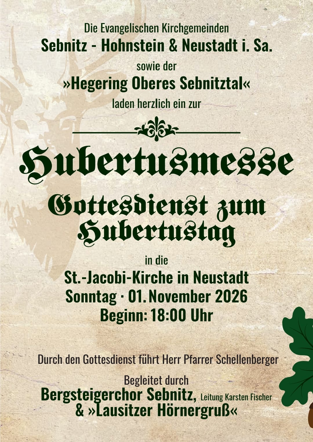 Hubertusmesse in Neustadt